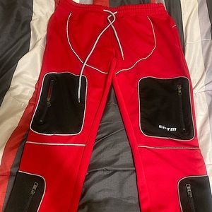 EPTM RED REFLECTIVE JOGGERS